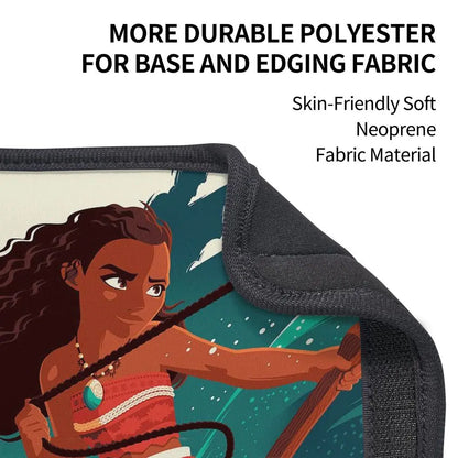 Custom Moana Cartoon Car Seat Belt Pads