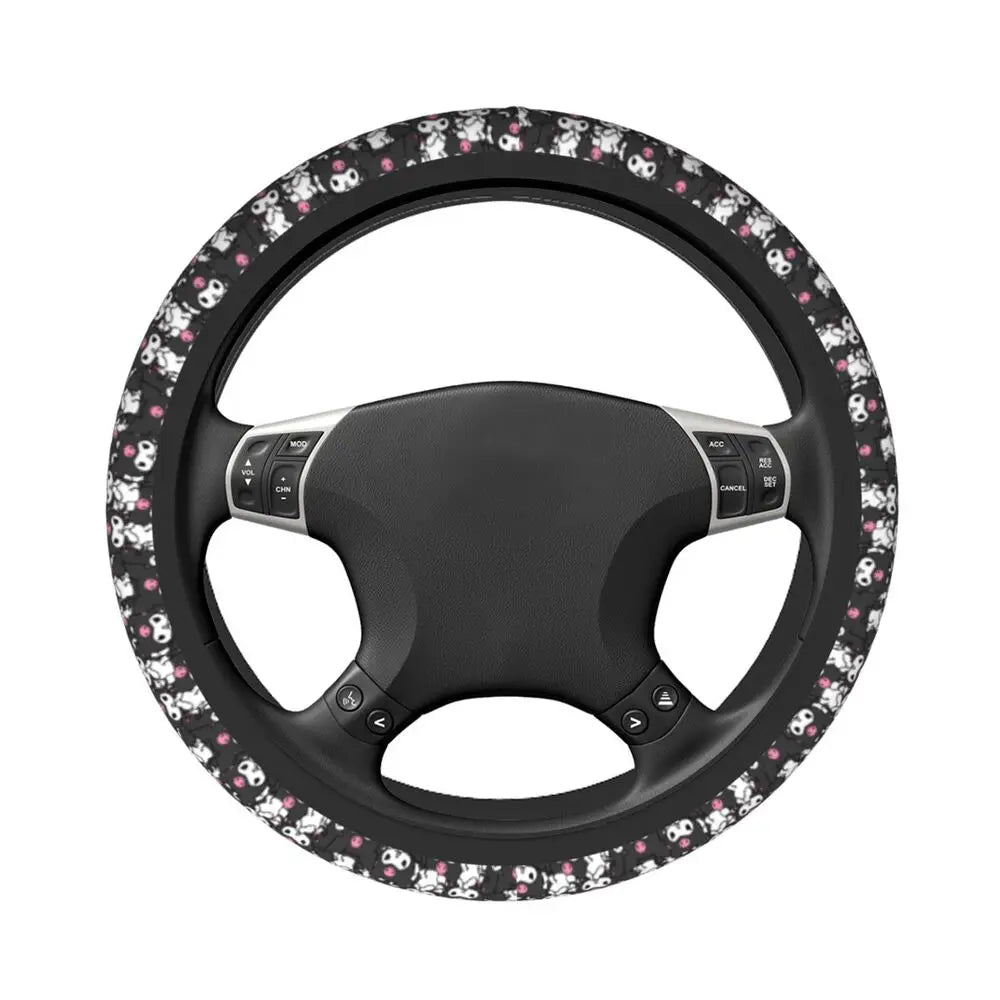 Kuromi Steering Wheel Cover 🖤