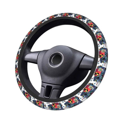 Deadpool & Wolverine Steering Wheel Cover 🖤