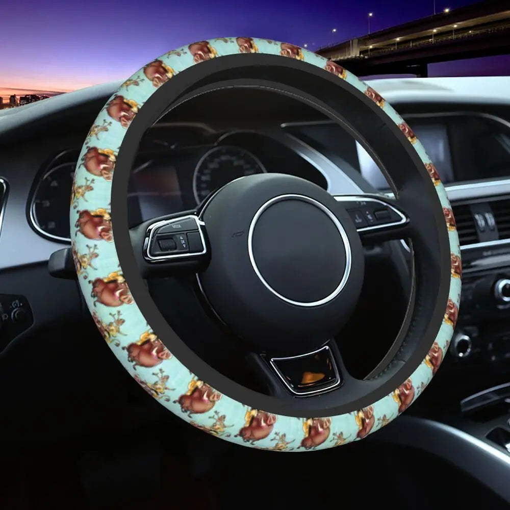 Simba & Nala Steering Wheel Cover