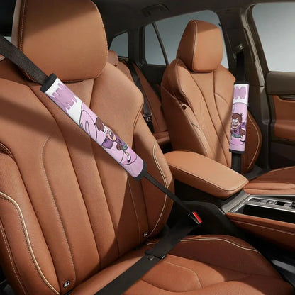 Custom Gravity Falls Anime Car Seat Belt Pads