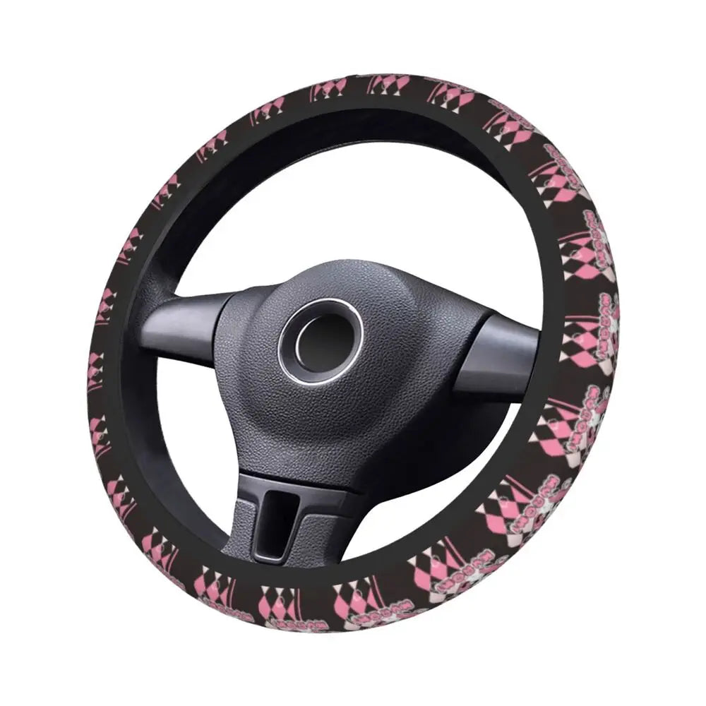 Kuromi Steering Wheel Cover 🖤