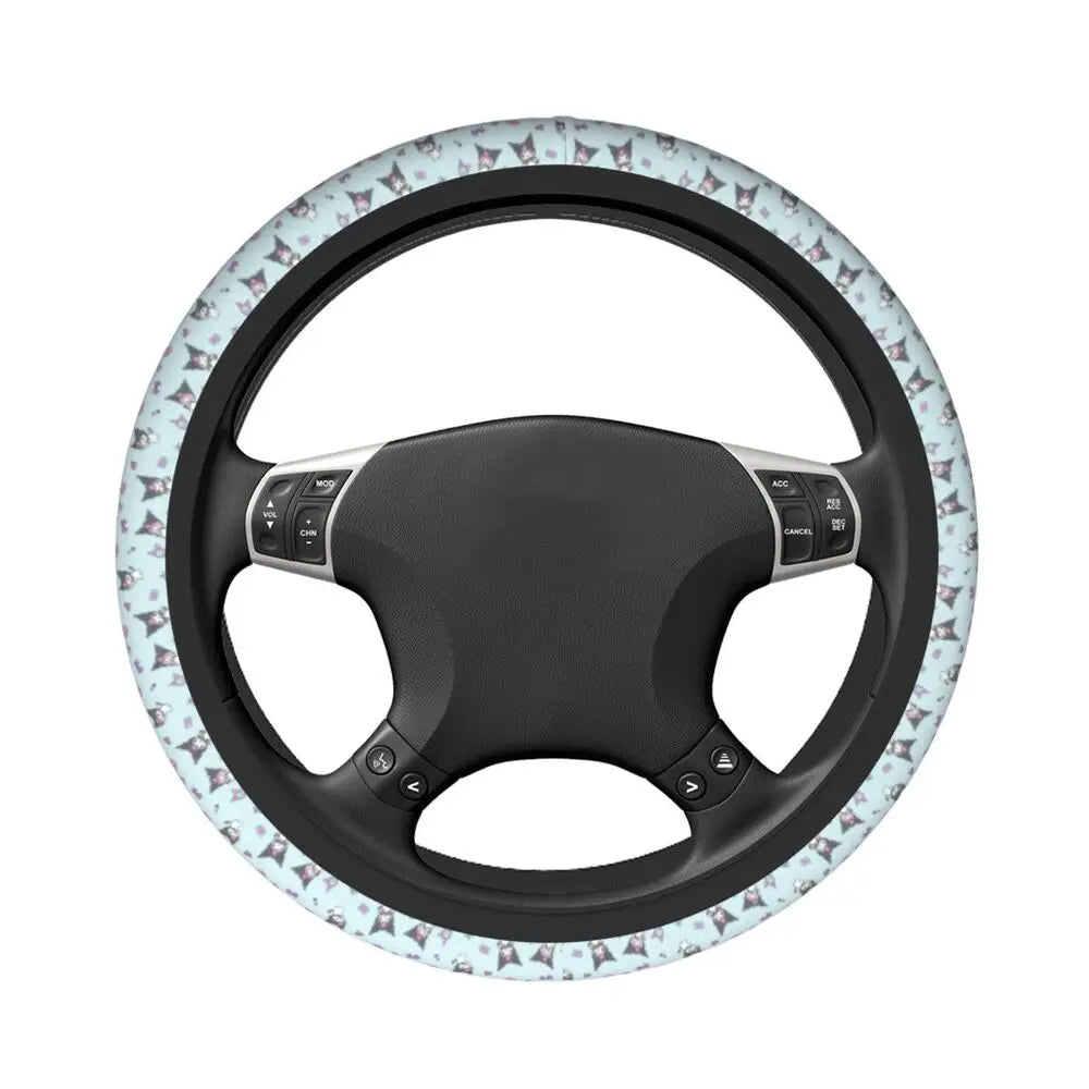 Kuromi Steering Wheel Cover 🖤