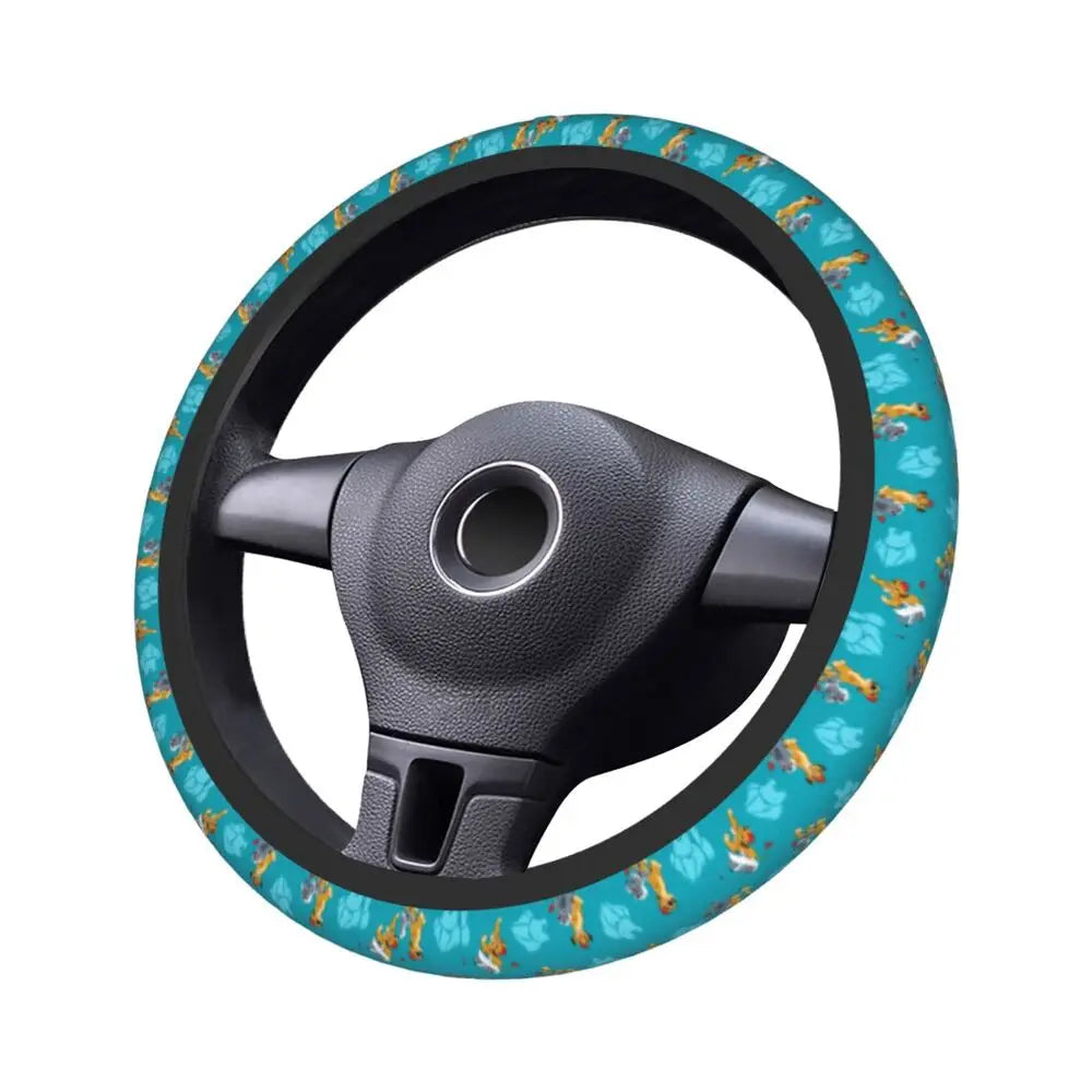 Simba & Nala Steering Wheel Cover