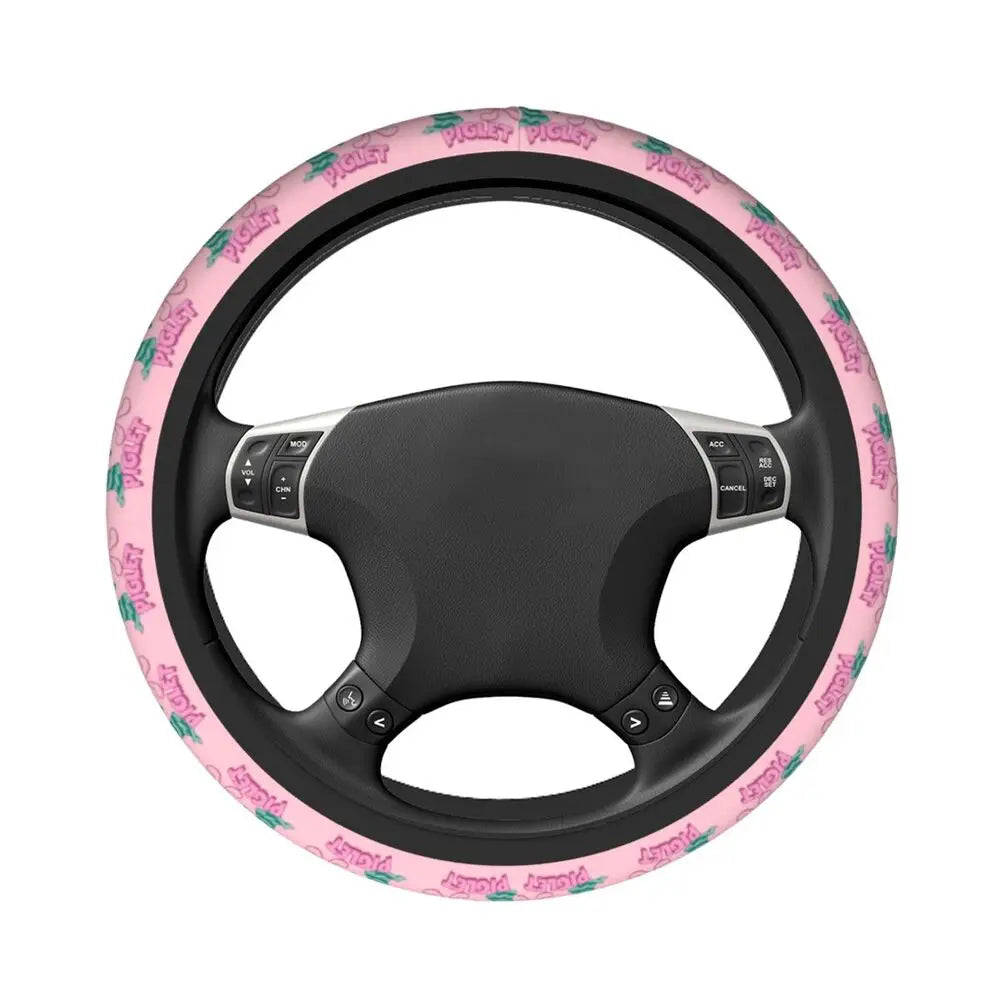 Kawaii Piglet Steering Wheel Cover 🐷