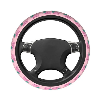 Kawaii Piglet Steering Wheel Cover 🐷