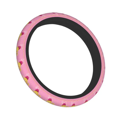 Kawaii Piglet Steering Wheel Cover 🐷