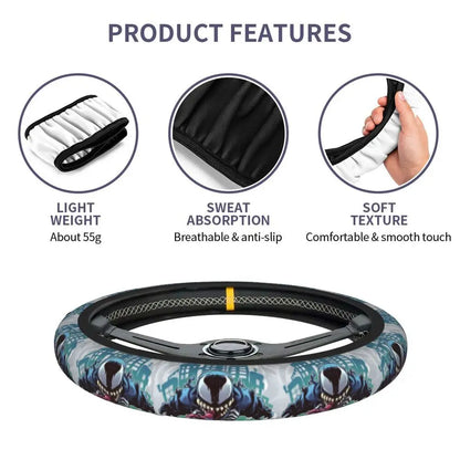 Venom Steering Wheel Cover 🖤