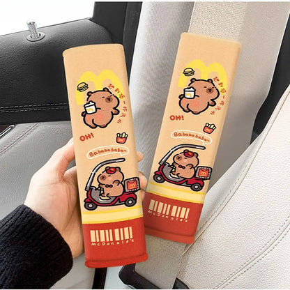 Capybara Seat Belt Protector 🦫