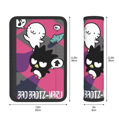 BADBADTZ-MARU Car Seat Belt Pads (2 Pack)