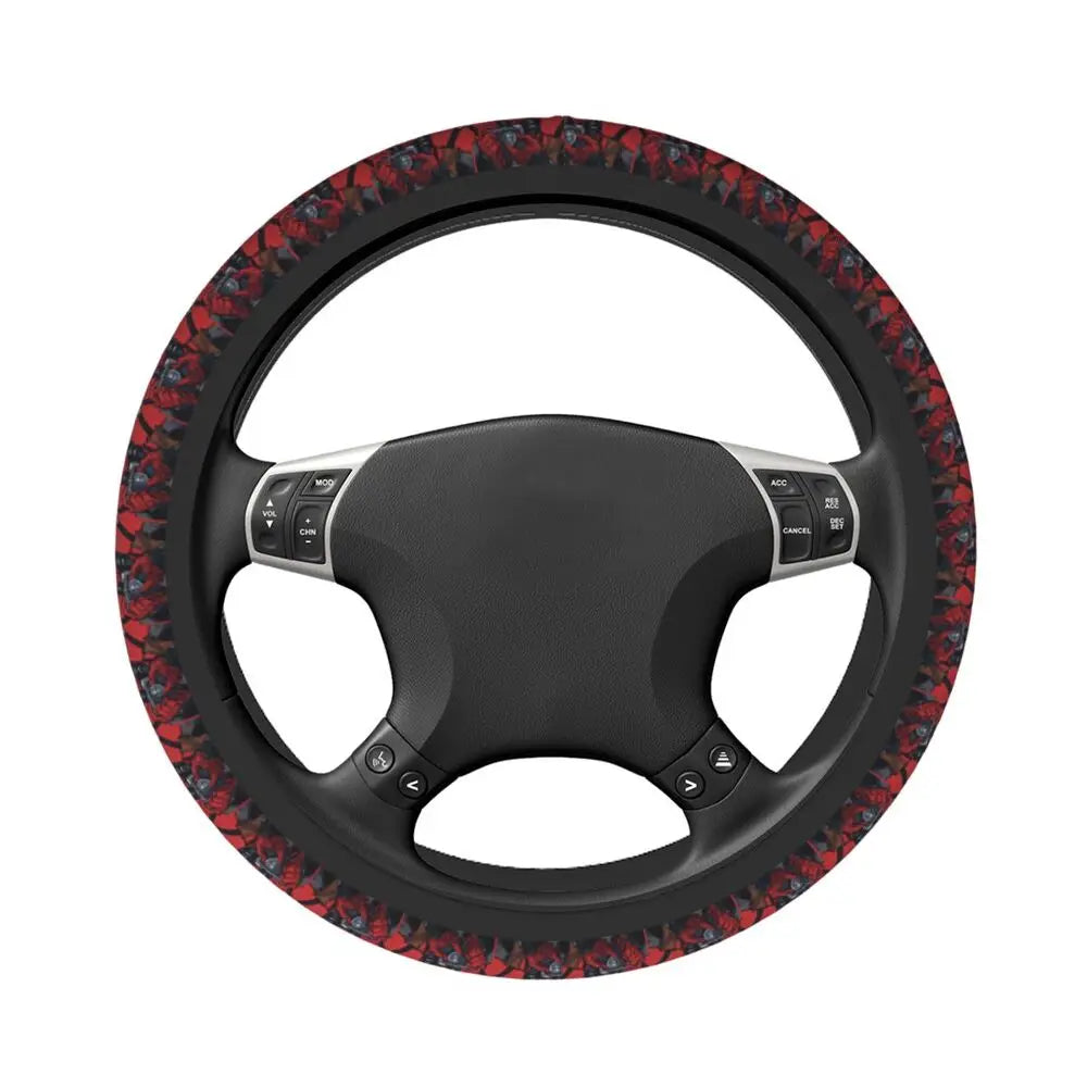 Deadpool & Wolverine Steering Wheel Cover 🖤