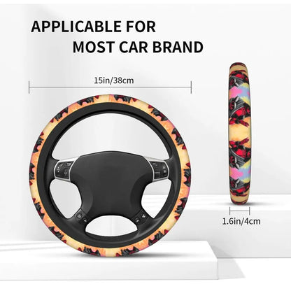 Deadpool Manga Steering Wheel Cover 🖤