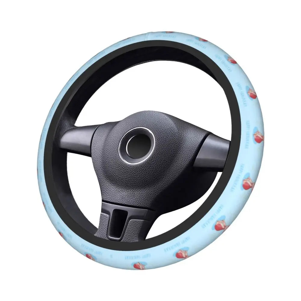 Kawaii Piglet Steering Wheel Cover 🐷