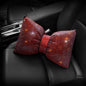 Diamond Crystal Bowknot Car Neck Pillow
