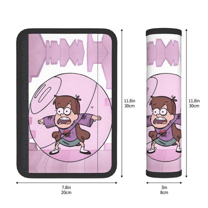 Gravity Falls Seat Belt Pads (2 Pack)