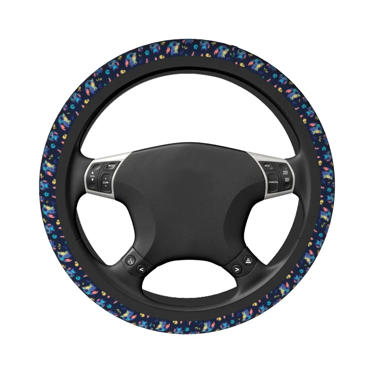 Stitch Cartoon Steering Wheel Cover 💙