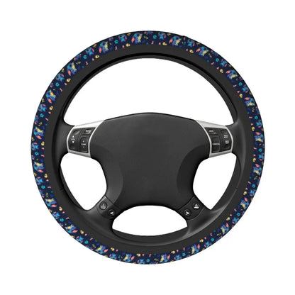 Stitch Cartoon Steering Wheel Cover 💙