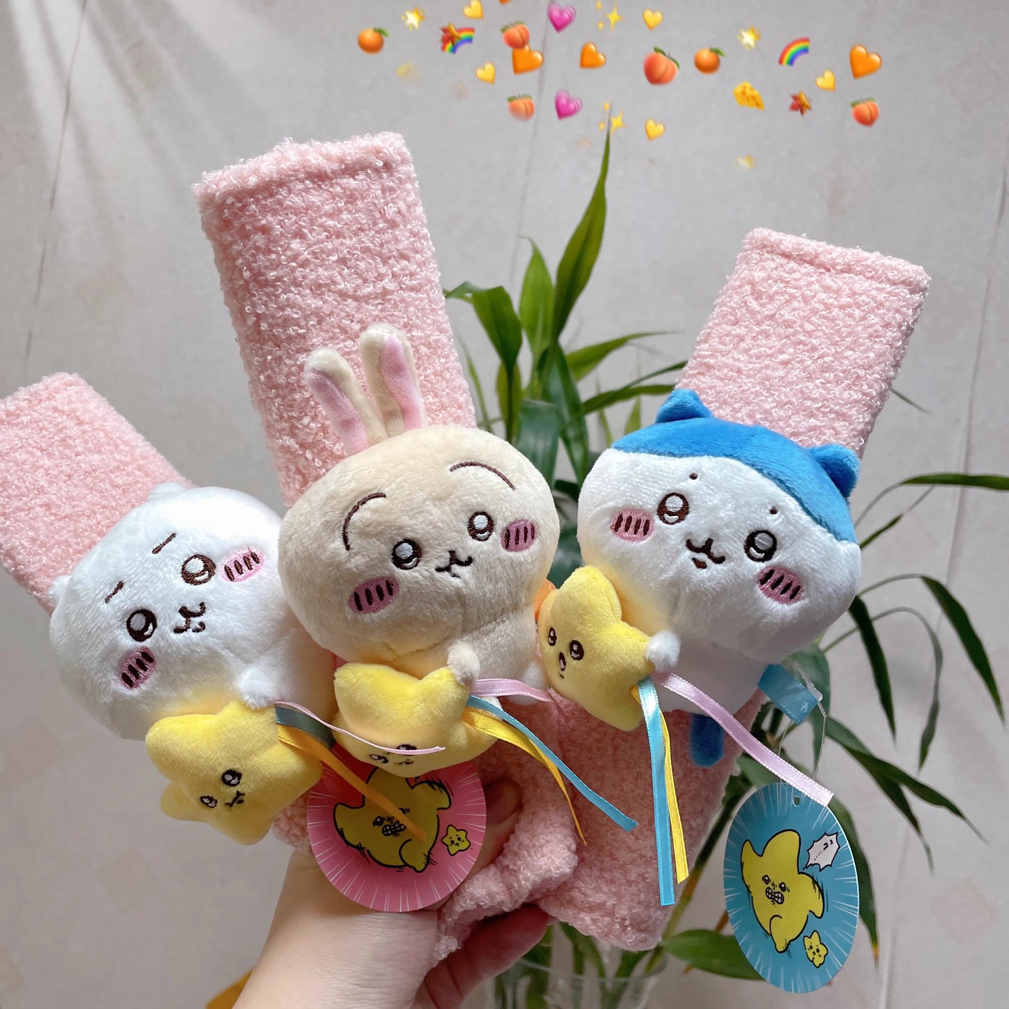 Chiikawa Hachiware Usagi Seat Belt Cover 🐰