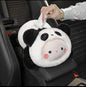Cartoon Plush Car Tissue Box