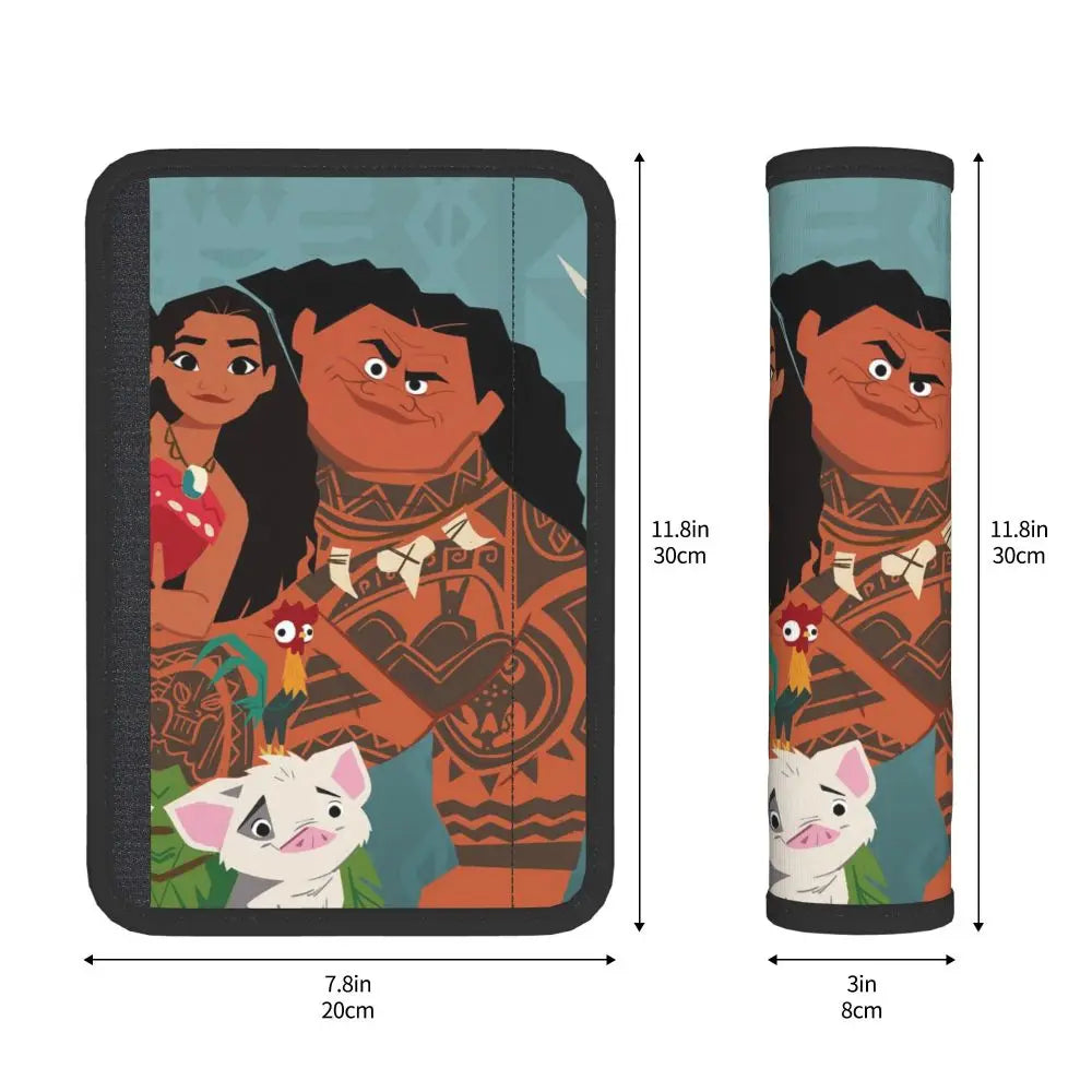 Moana Seat Belt Shoulder Pads (2 PCS)