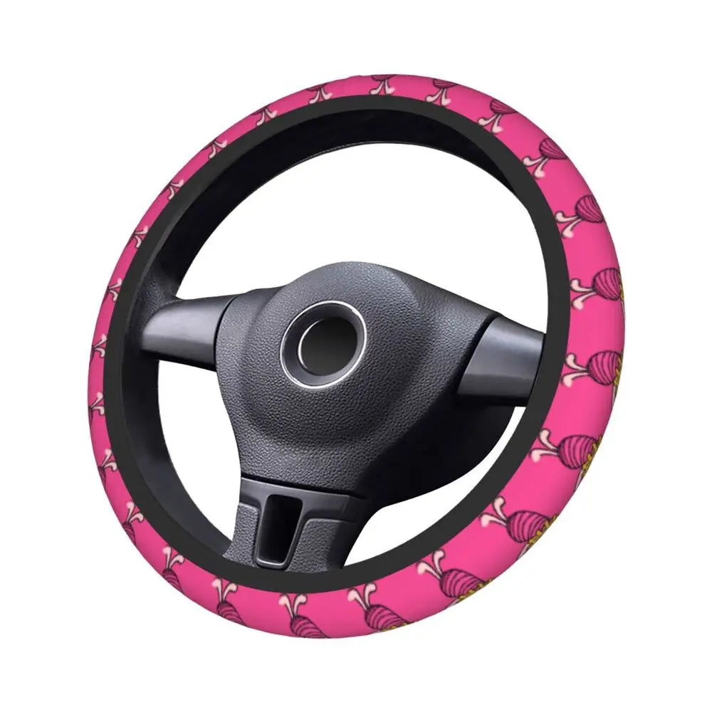 Kawaii Piglet Steering Wheel Cover 🐷