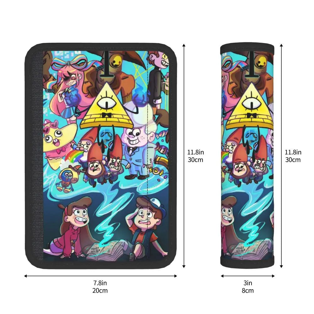 Gravity Falls Seat Belt Covers (2 PCS)