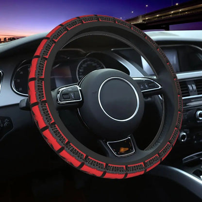 Deadpool & Wolverine Steering Wheel Cover 🖤