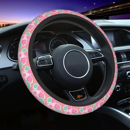 Kawaii Piglet Steering Wheel Cover 🐷