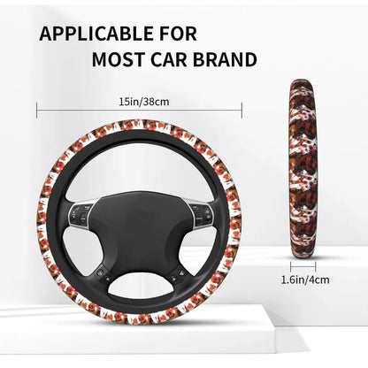 Deadpool Manga Steering Wheel Cover 🖤