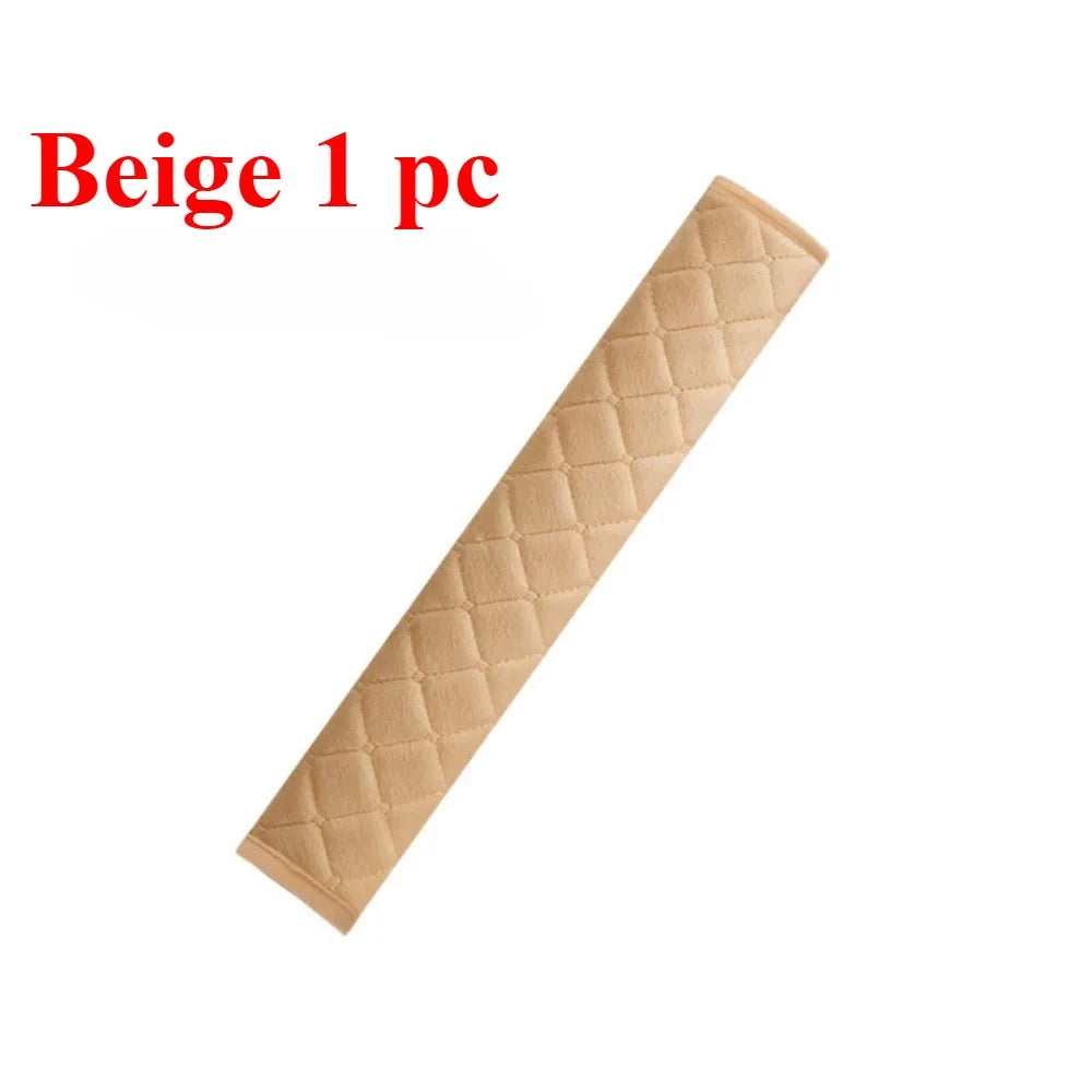 2Pcs Universal Car Seat Belt Cover – Soft Plush Shoulder Pads