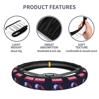 Venom Steering Wheel Cover 🖤