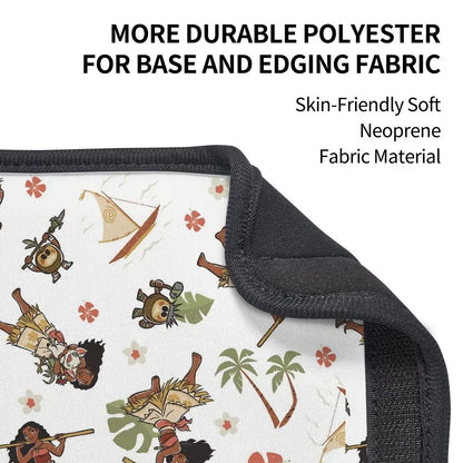 Custom Moana Cartoon Car Seat Belt Pads