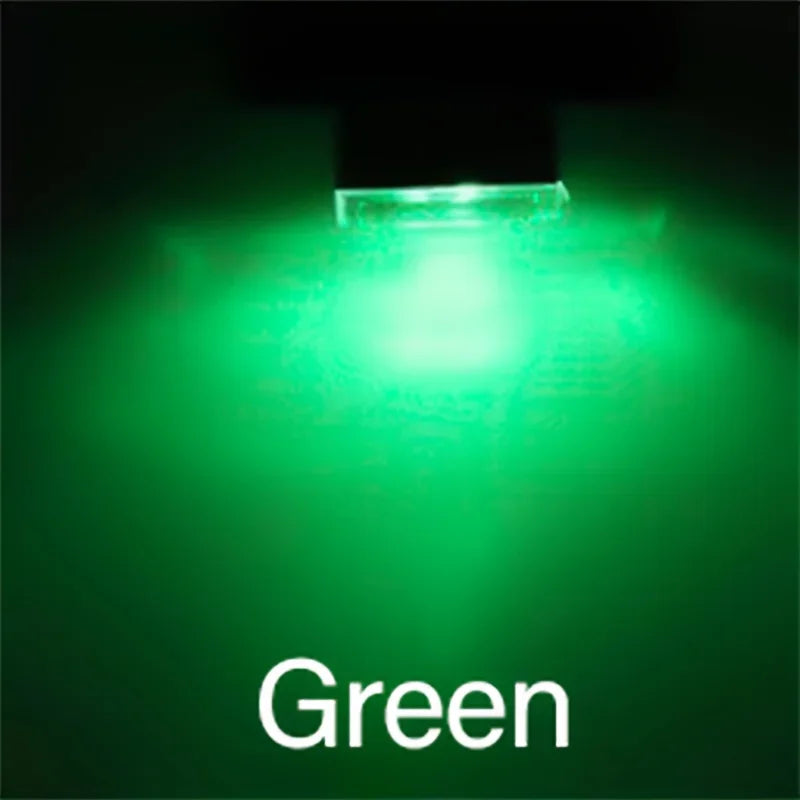 Car USB Atmosphere Light Acrylic Color Contrast Car USB Atmosphere Night Light Decorative Light