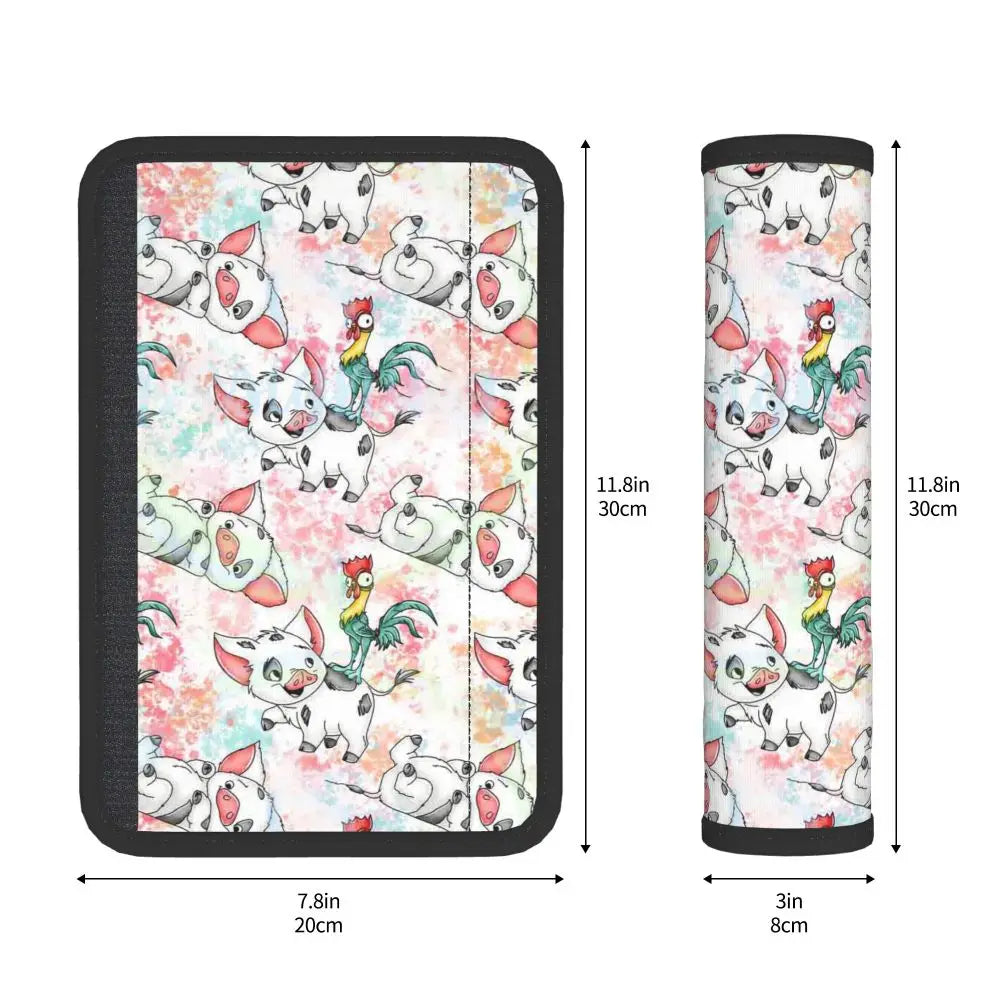 Moana Seat Belt Shoulder Pads (2 Pack)