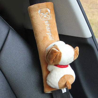 Animal Cartoon Seat Belt Cover 🐾