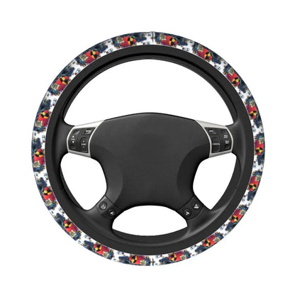 Deadpool & Wolverine Steering Wheel Cover 🖤
