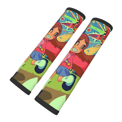 Custom Gravity Falls Anime Car Seat Belt Pads