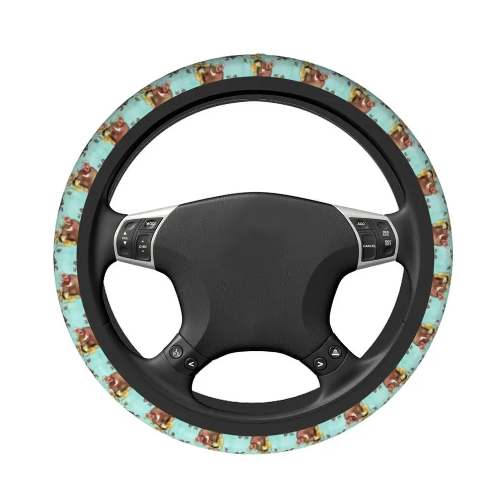 Simba & Nala Steering Wheel Cover