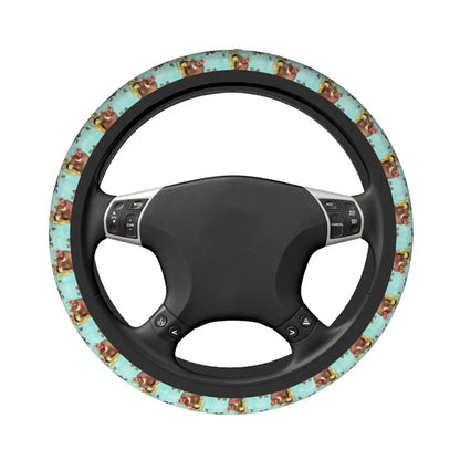 Simba & Nala Steering Wheel Cover