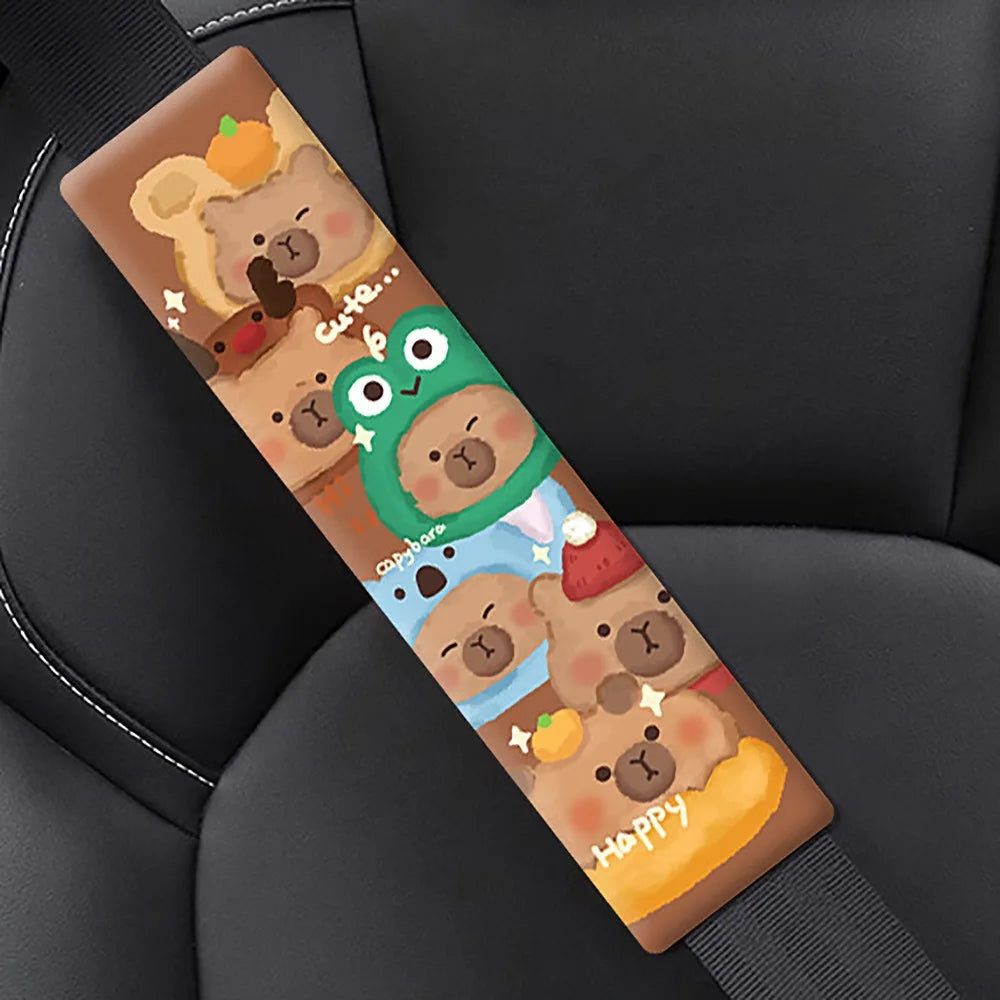 Capybara Seat Belt Protector 🦫