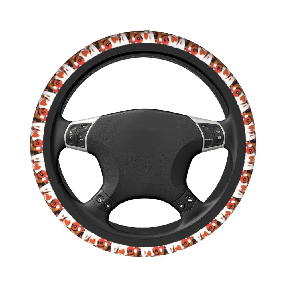 Deadpool & Wolverine Steering Wheel Cover 🖤
