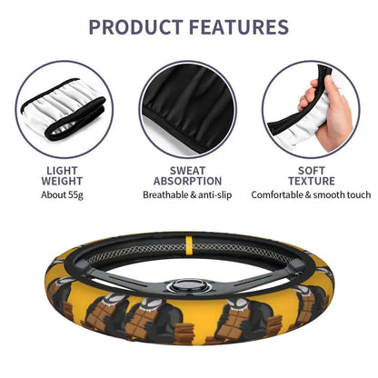 Venom Steering Wheel Cover 🖤