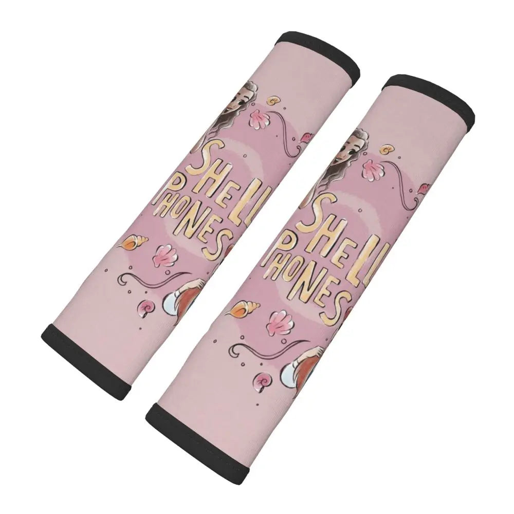 Custom Moana Cartoon Car Seat Belt Pads