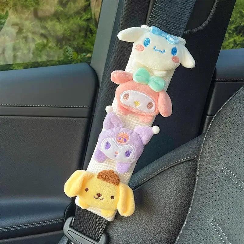 Kuromi & Cinnamoroll Seat Belt Cover