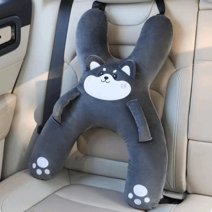 Cartoon Car Headrest Pillow 💤