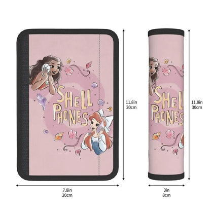 Moana Seat Belt Shoulder Pads (2 Pack)