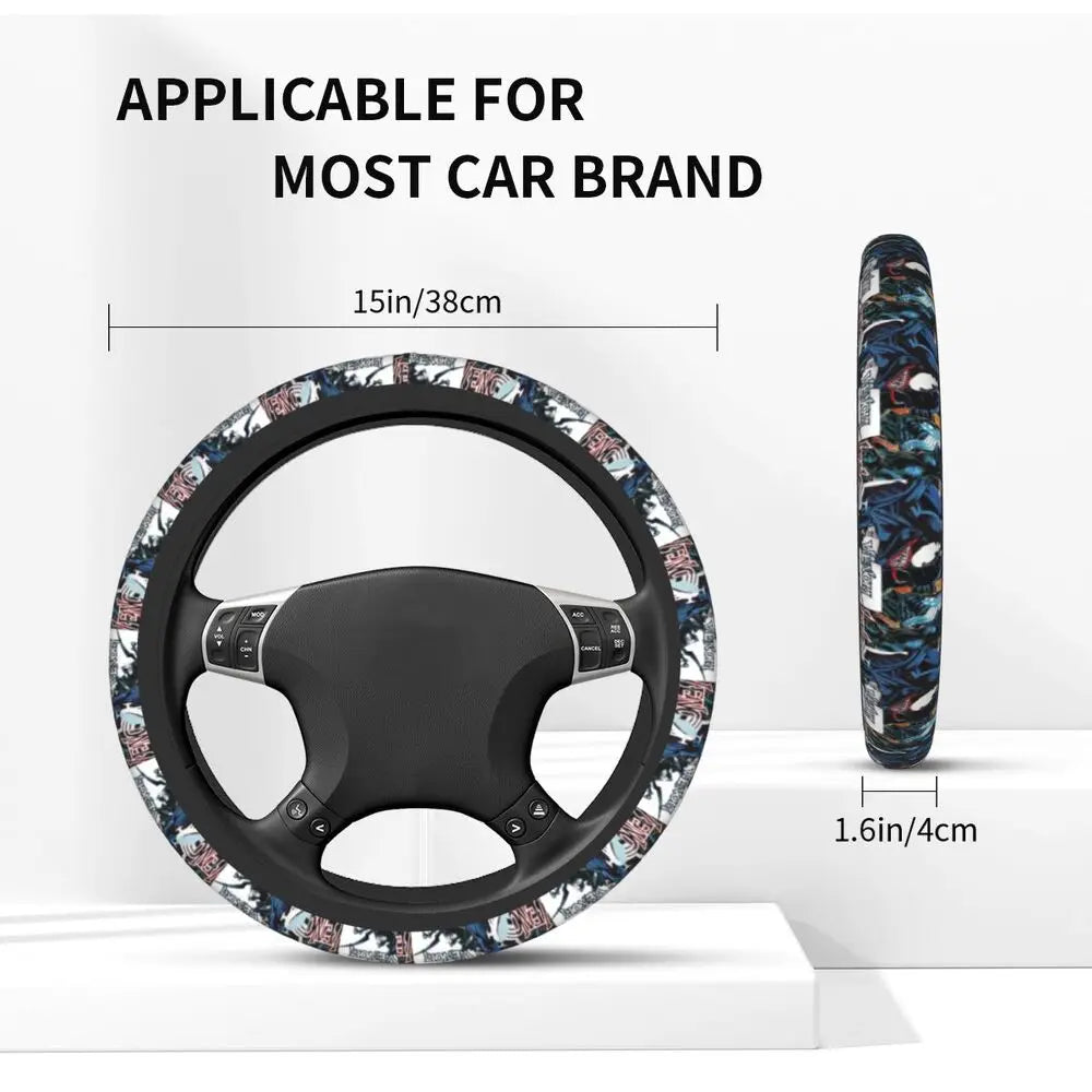 Venom Steering Wheel Cover 🖤