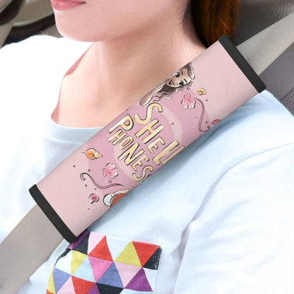 Custom Moana Cartoon Car Seat Belt Pads