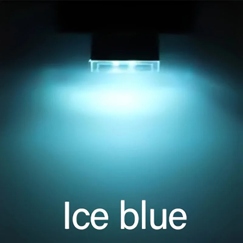 Car USB Atmosphere Light Acrylic Color Contrast Car USB Atmosphere Night Light Decorative Light