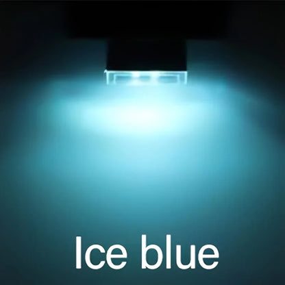 Car USB Atmosphere Light Acrylic Color Contrast Car USB Atmosphere Night Light Decorative Light